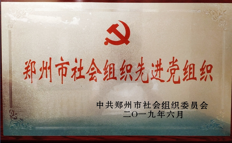 郑州市社会组织先进党组织